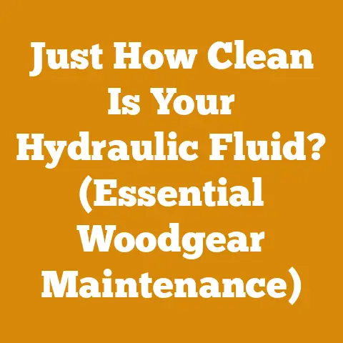 Just How Clean Is Your Hydraulic Fluid? (Essential Woodgear Maintenance)