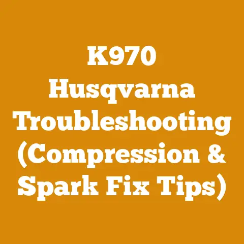 K970 Husqvarna Troubleshooting (Compression & Spark Fix Tips)
