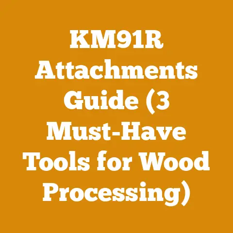 KM91R Attachments Guide (3 Must-Have Tools for Wood Processing)