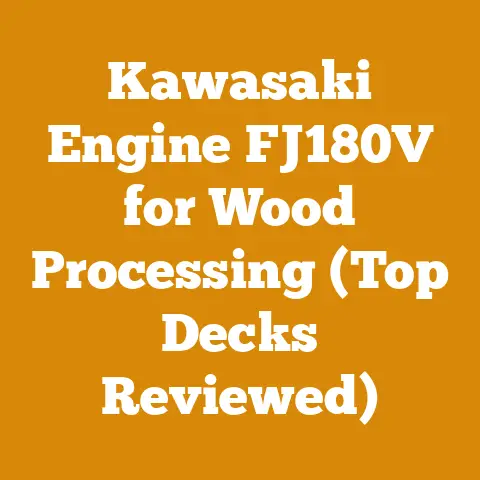 Kawasaki Engine FJ180V for Wood Processing (Top Decks Reviewed)