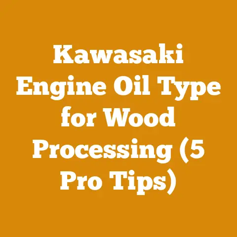 Kawasaki Engine Oil Type for Wood Processing (5 Pro Tips)
