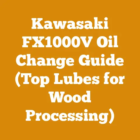 Kawasaki FX1000V Oil Change Guide (Top Lubes for Wood Processing)