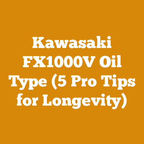Kawasaki FX1000V Oil Type (5 Pro Tips for Longevity)