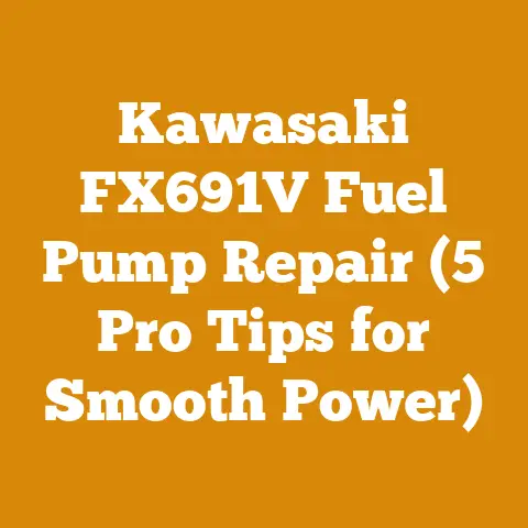 Kawasaki FX691V Fuel Pump Repair (5 Pro Tips for Smooth Power)