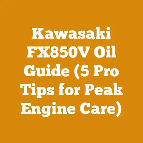Kawasaki FX850V Oil Guide (5 Pro Tips for Peak Engine Care)