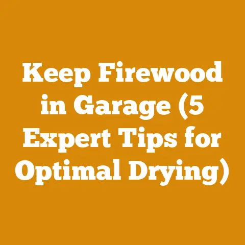 Keep Firewood in Garage (5 Expert Tips for Optimal Drying)