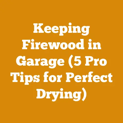 Keeping Firewood in Garage (5 Pro Tips for Perfect Drying)
