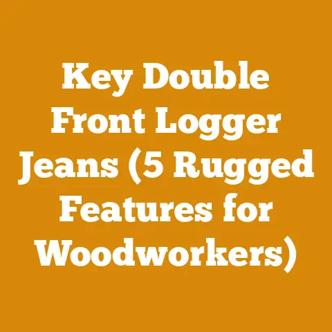 Key Double Front Logger Jeans (5 Rugged Features for Woodworkers)