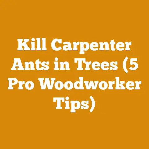 Kill Carpenter Ants in Trees (5 Pro Woodworker Tips)