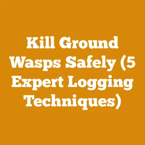 Kill Ground Wasps Safely (5 Expert Logging Techniques)