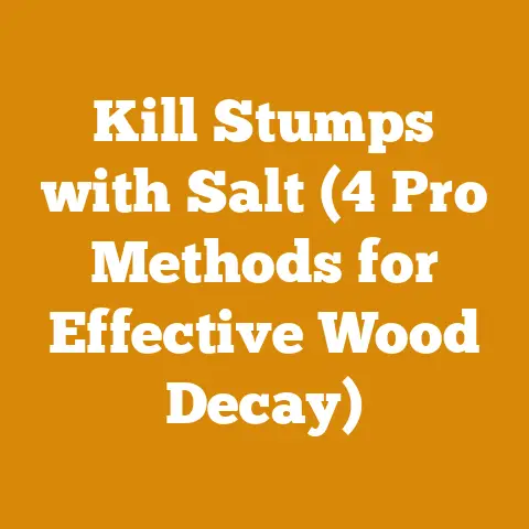 Kill Stumps with Salt (4 Pro Methods for Effective Wood Decay)