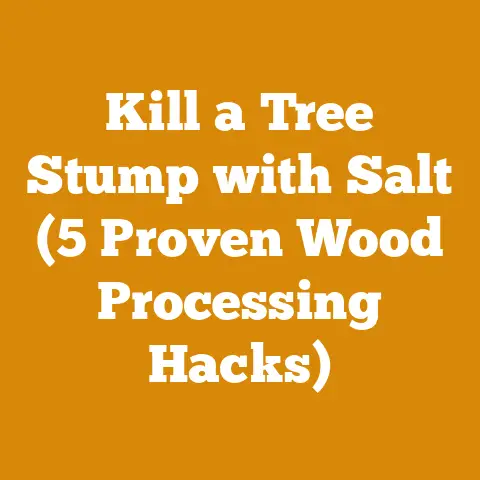 Kill a Tree Stump with Salt (5 Proven Wood Processing Hacks)