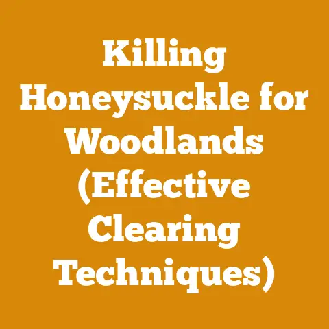 Killing Honeysuckle for Woodlands (Effective Clearing Techniques)