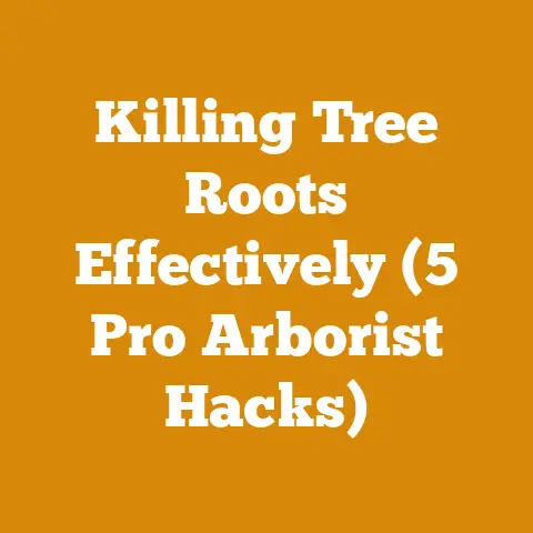 Killing Tree Roots Effectively (5 Pro Arborist Hacks)