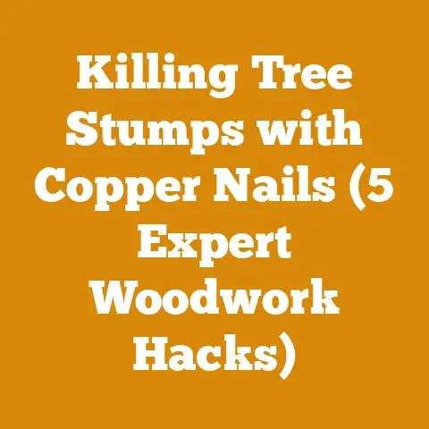Killing Tree Stumps with Copper Nails (5 Expert Woodwork Hacks)