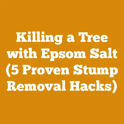 Killing a Tree with Epsom Salt (5 Proven Stump Removal Hacks)