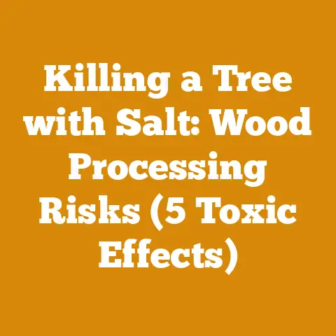 Killing a Tree with Salt: Wood Processing Risks (5 Toxic Effects)