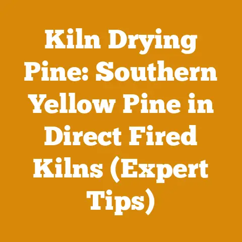 Kiln Drying Pine: Southern Yellow Pine in Direct Fired Kilns (Expert Tips)