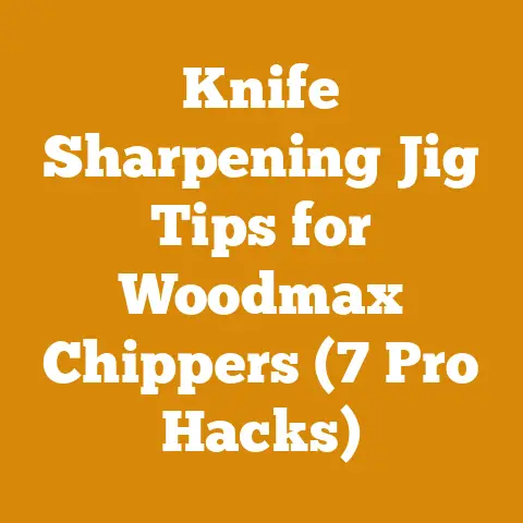 Knife Sharpening Jig Tips for Woodmax Chippers (7 Pro Hacks)