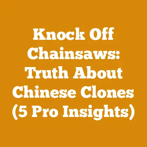 Knock Off Chainsaws: Truth About Chinese Clones (5 Pro Insights)