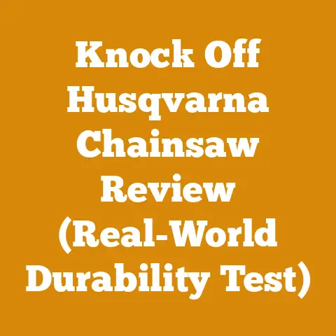 Knock Off Husqvarna Chainsaw Review (Real-World Durability Test)