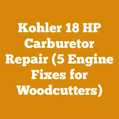 Kohler 18 HP Carburetor Repair (5 Engine Fixes for Woodcutters)