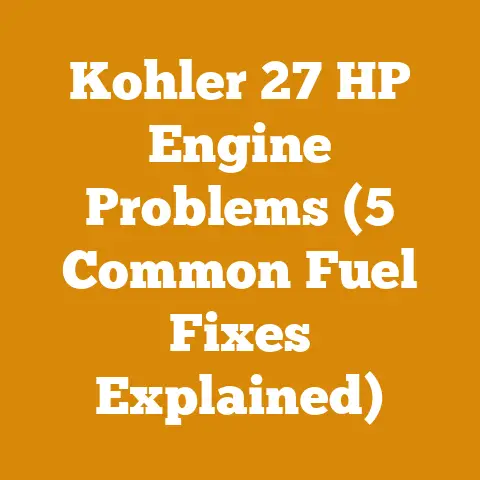 Kohler 27 HP Engine Problems (5 Common Fuel Fixes Explained)