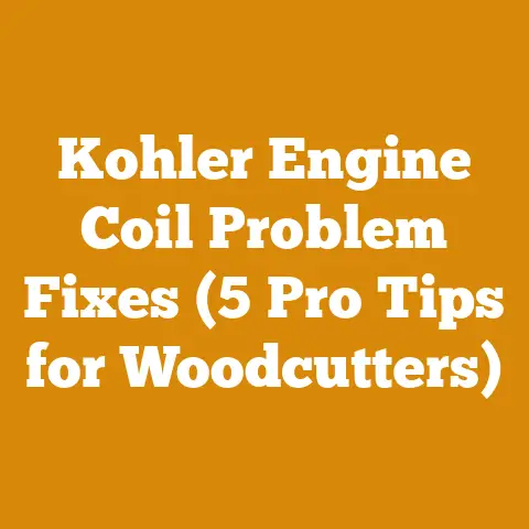 Kohler Engine Coil Problem Fixes (5 Pro Tips for Woodcutters)