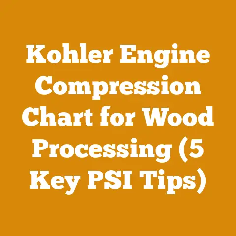 Kohler Engine Compression Chart for Wood Processing (5 Key PSI Tips)