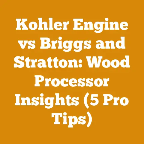 Kohler Engine vs Briggs and Stratton: Wood Processor Insights (5 Pro Tips)