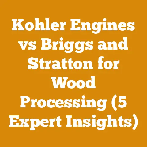 Kohler Engines vs Briggs and Stratton for Wood Processing (5 Expert Insights)