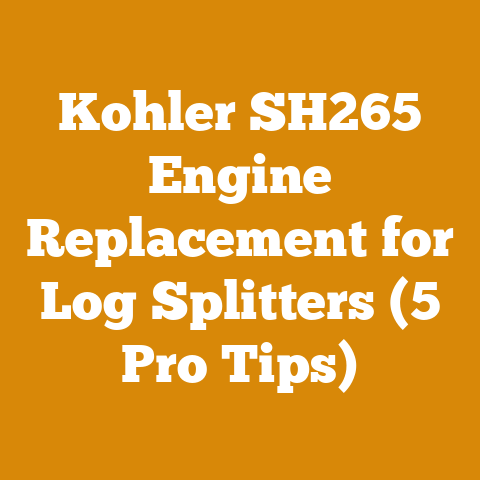 Kohler SH265 Engine Replacement for Log Splitters (5 Pro Tips)