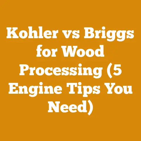 Kohler vs Briggs for Wood Processing (5 Engine Tips You Need)