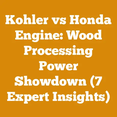 Kohler vs Honda Engine: Wood Processing Power Showdown (7 Expert Insights)