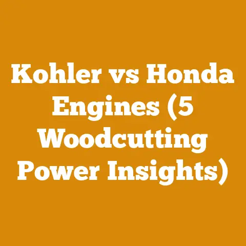 Kohler vs Honda Engines (5 Woodcutting Power Insights)