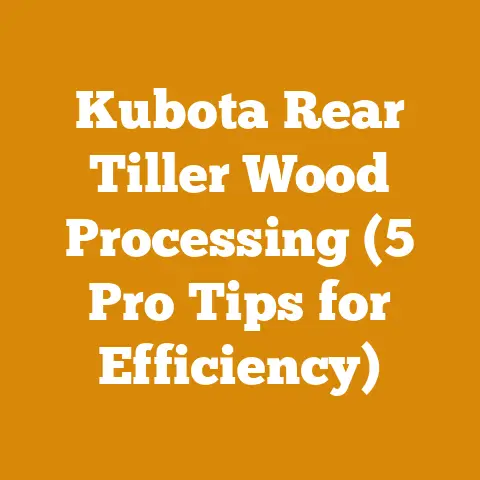 Kubota Rear Tiller Wood Processing (5 Pro Tips for Efficiency)