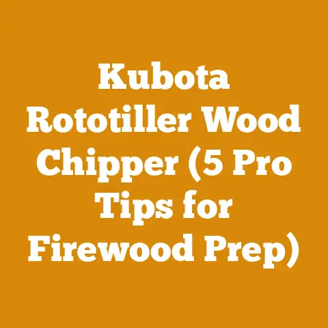 Kubota Rototiller Wood Chipper (5 Pro Tips for Firewood Prep)