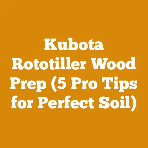 Kubota Rototiller Wood Prep (5 Pro Tips for Perfect Soil)