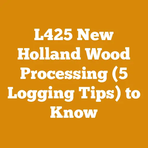 L425 New Holland Wood Processing (5 Logging Tips) to Know