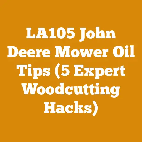 LA105 John Deere Mower Oil Tips (5 Expert Woodcutting Hacks)
