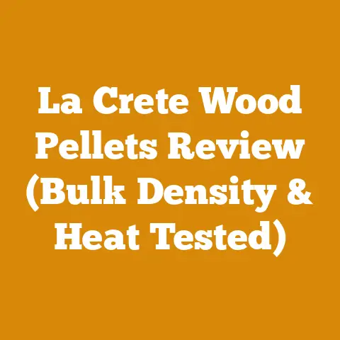 La Crete Wood Pellets Review (Bulk Density & Heat Tested)