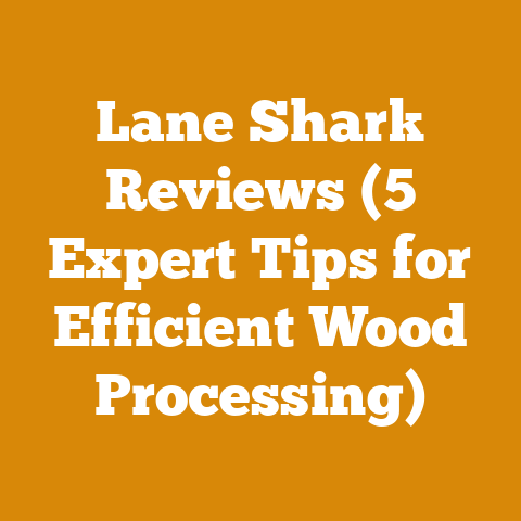 Lane Shark Reviews (5 Expert Tips for Efficient Wood Processing)