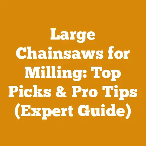 Large Chainsaws for Milling: Top Picks & Pro Tips (Expert Guide)