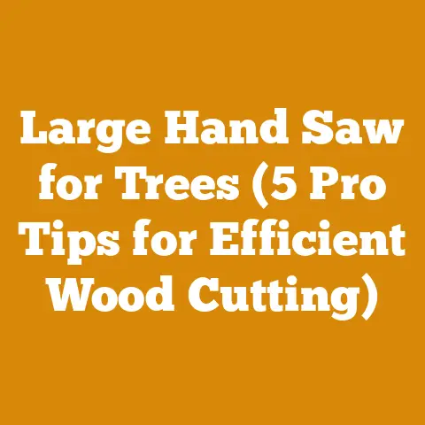 Large Hand Saw for Trees (5 Pro Tips for Efficient Wood Cutting)
