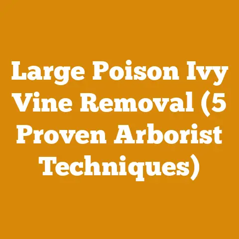 Large Poison Ivy Vine Removal (5 Proven Arborist Techniques)
