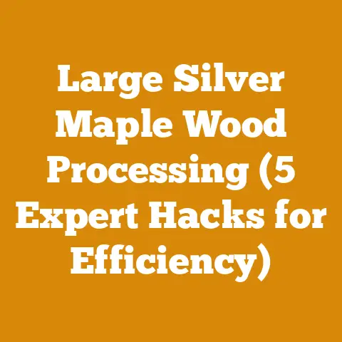 Large Silver Maple Wood Processing (5 Expert Hacks for Efficiency)