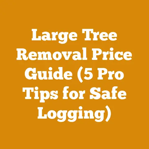 Large Tree Removal Price Guide (5 Pro Tips for Safe Logging)