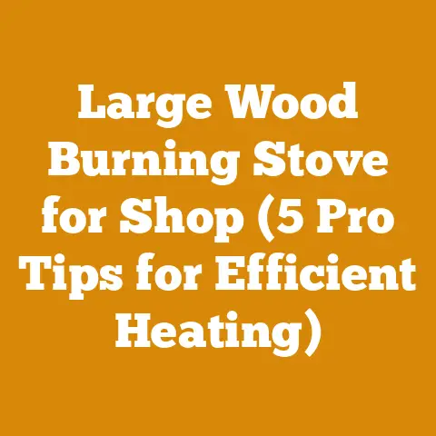 Large Wood Burning Stove for Shop (5 Pro Tips for Efficient Heating)