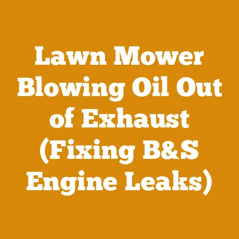 Lawn Mower Blowing Oil Out of Exhaust (Fixing B&S Engine Leaks)