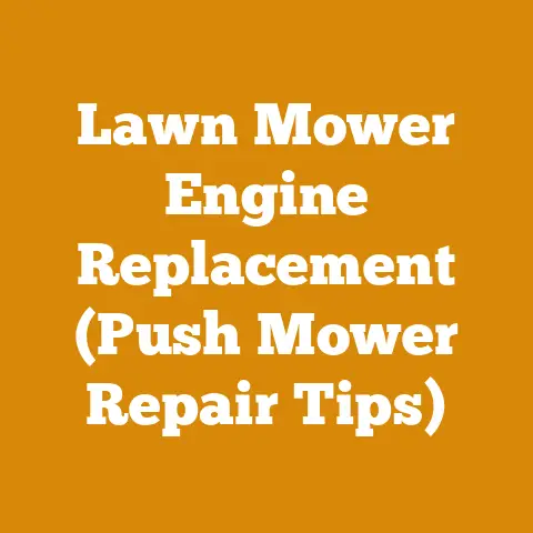 Lawn Mower Engine Replacement (Push Mower Repair Tips)